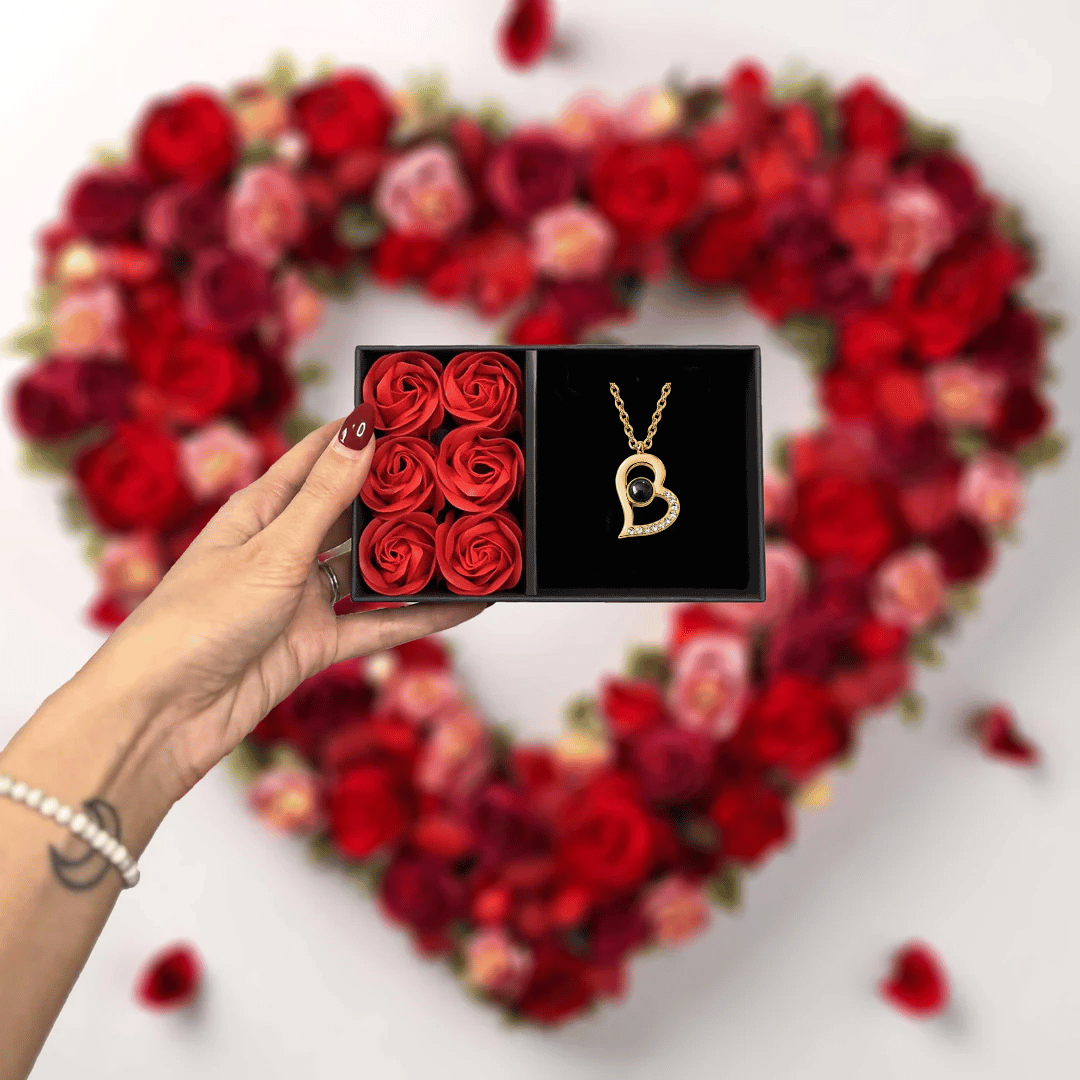Personalized Heart Photo Necklace