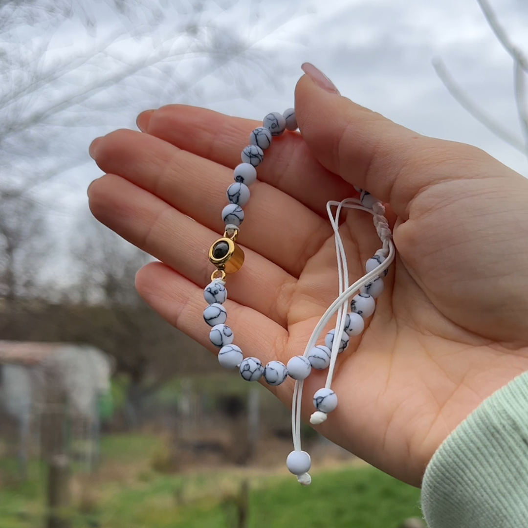 Gravet Personalized Stone Bracelet