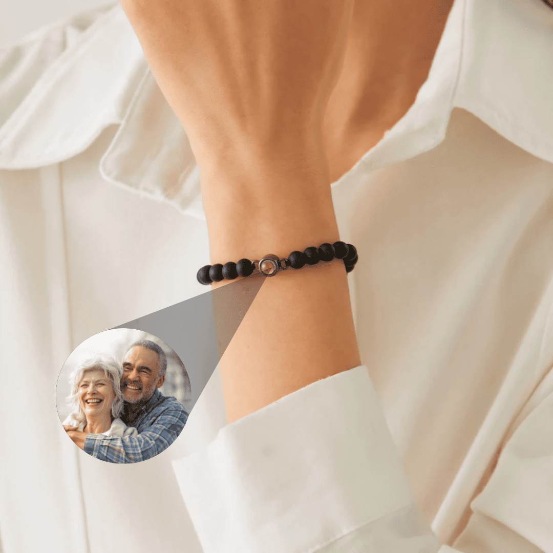 Personalisiertes Perlen Armband mit Foto