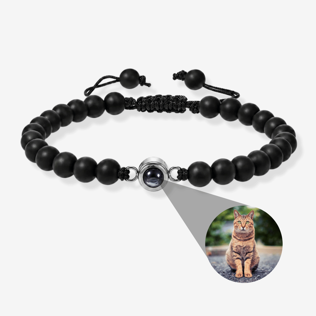 Personalized Photo Pearl Bracelet