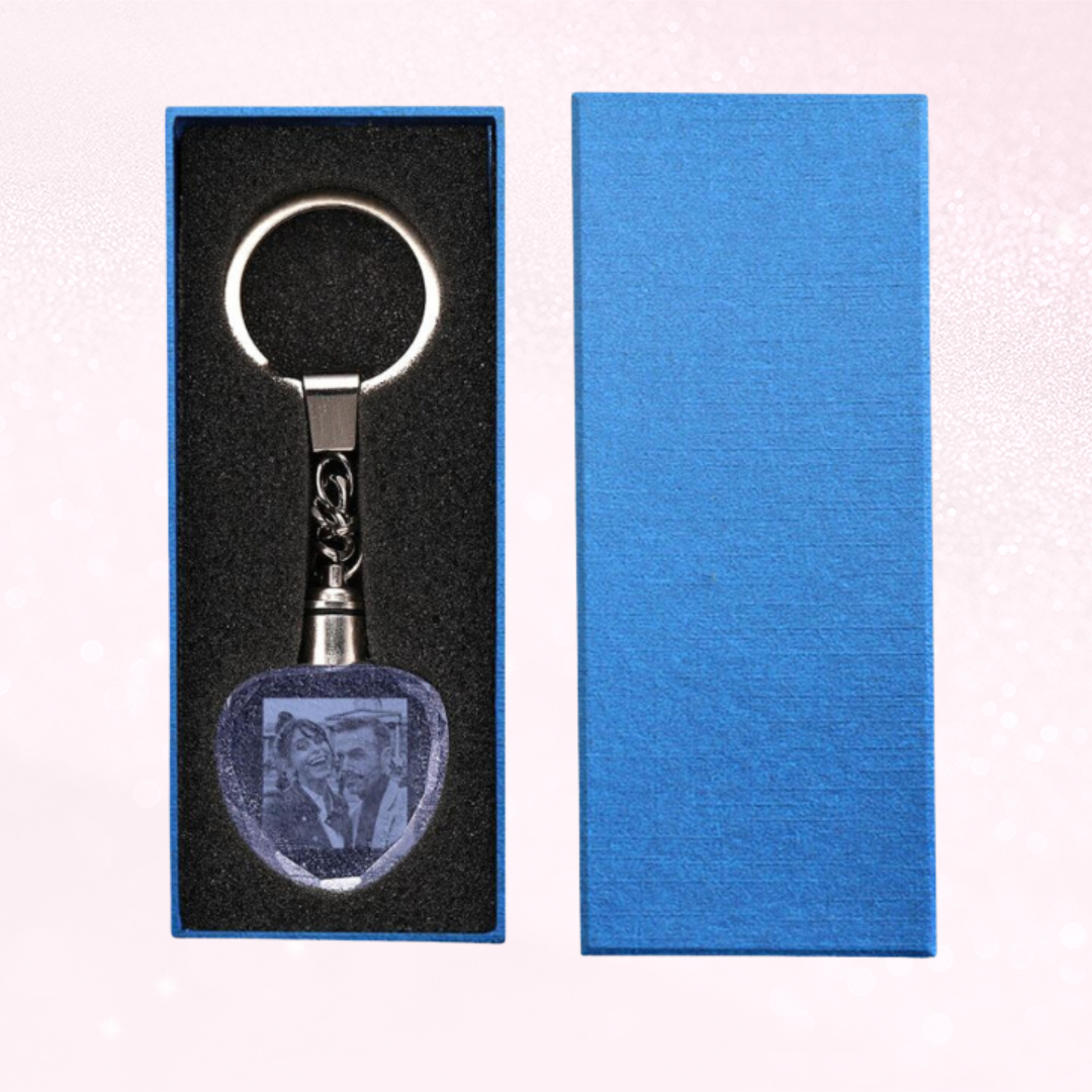 Gravet Personalized Crystal Key Ring